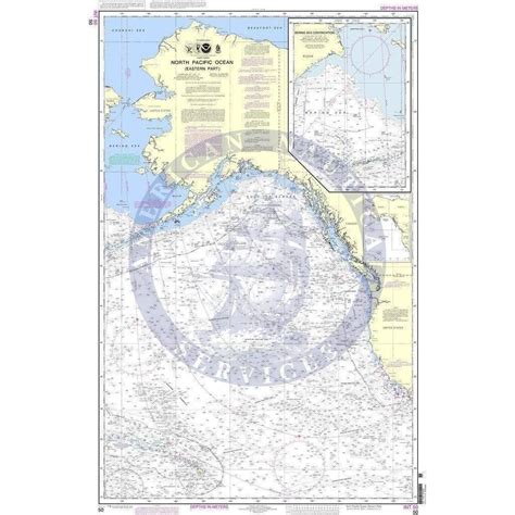 Noaa Nautical Chart 50 North Pacific Ocean Eastern Part Bering Sea