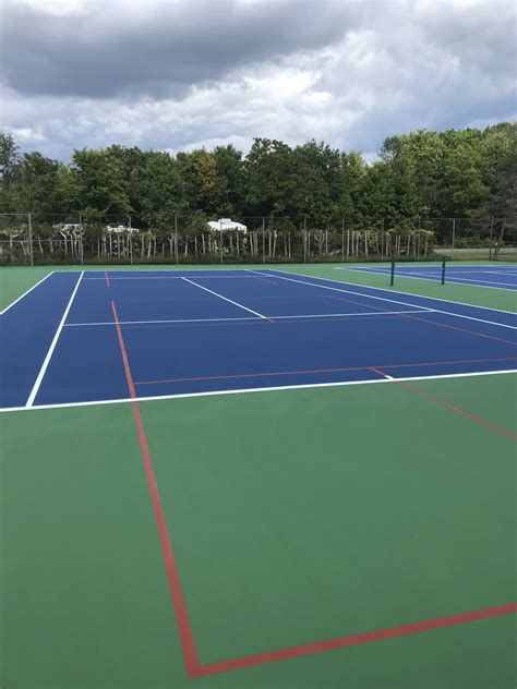 New And Reconstructed Multi Purpose Areas Vermont Tennis Court Surfacing
