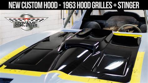 Our Custom 63 Stinger Hood For C2 Corvettes Youtube