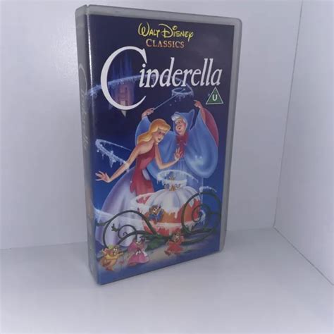 Cinderella Vhs Rare Walt Disney Classics Video Tape Vhs