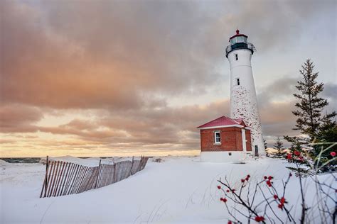 Winter Landscape Photography Upper Peninsula Michigan Advertising