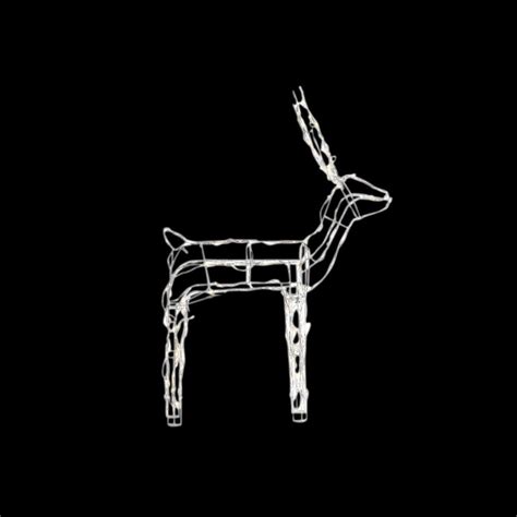Home Accents Holiday 48 In Led Lighted Wire Reindeer