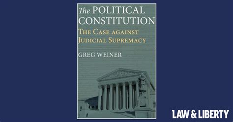 Judicial Supremacy And The Constitution