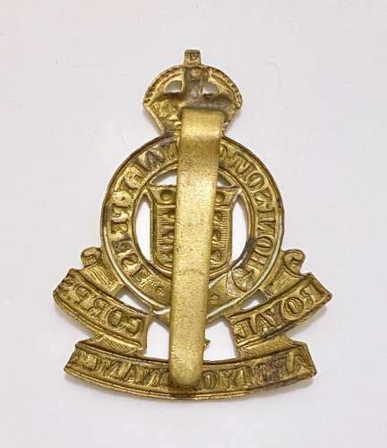 Ww2 Royal Army Ordnance Corps Cap Badge