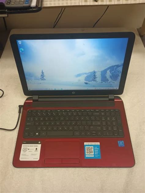 Hp 15 F272wm Red 156 Laptop Intel Pentium N3540 500gb Hdd 4gb Ram Win