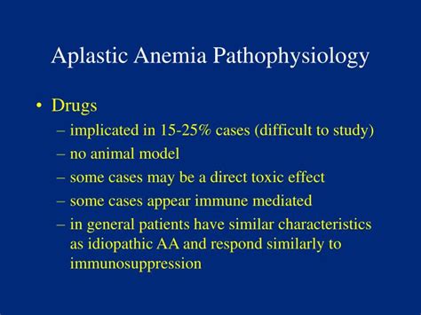 Ppt Aplastic Anemia Powerpoint Presentation Id1296182