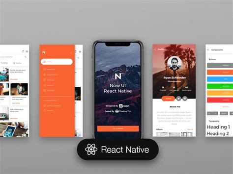Now Ui React Native Free React Native App Template Creative Tim