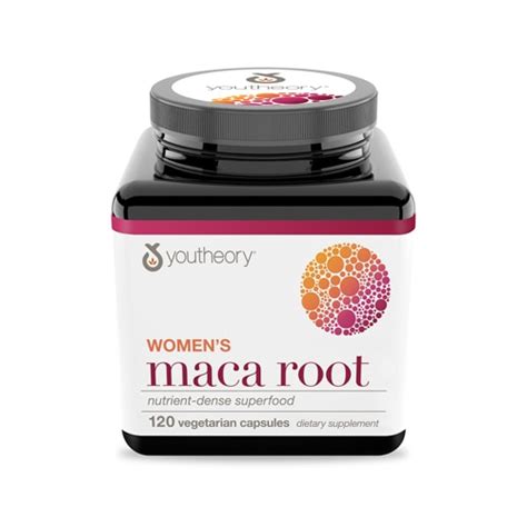 Youtheory Womens Maca Root 120 Vegetarian Capsules Vitacost