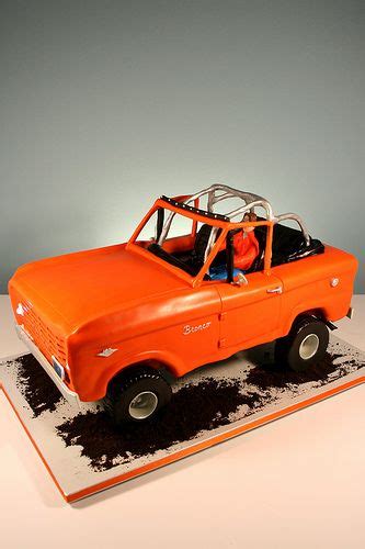 1967 Ford Bronco 40th Birthday Cake Cars Birthday Cake 40th