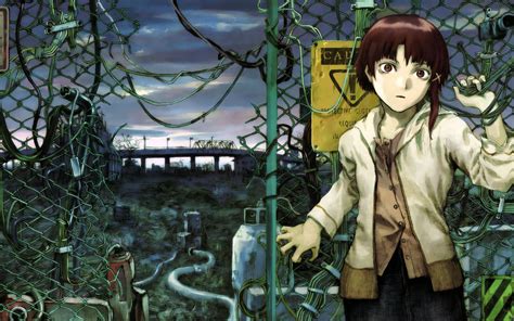 Download Serial Experiments Lain Chain Link Fence Wallpaper Fence