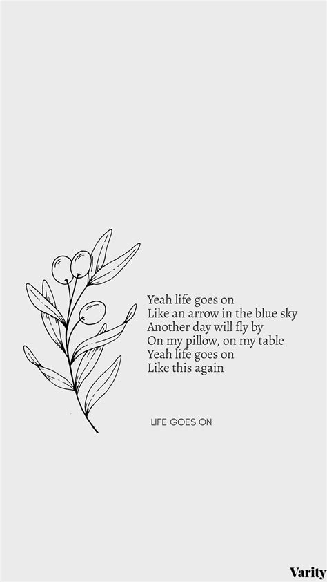 Song Lyrics About Life Quotes