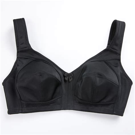 Womens Non Padded Wire Free Comfort Lift Full Coverage Support Bra Ebay