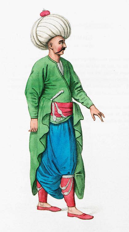 Costume Of Turkey By Dalvimart 1802 The Janissary Archives