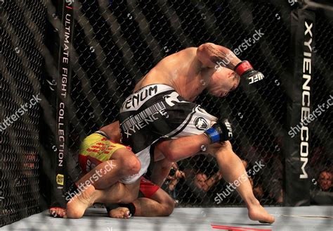 Cung Le Wanderlei Silva Wanderlei Silva Editorial Stock Photo Stock