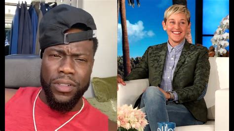 Kevin Hart Reacts To Backlash For Supporting Ellen Show Youtube