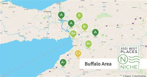 2021 Safe Suburbs Of Buffalo Area Niche