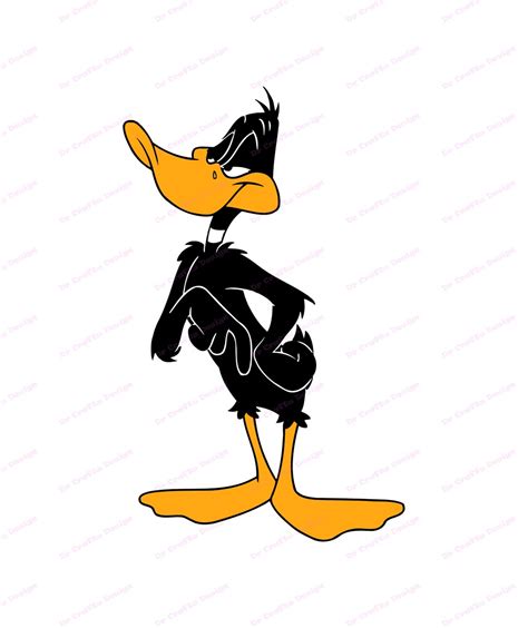 Daffy Duck Svg 5 Svg Dxf Cricut Silhouette Cut File Etsy