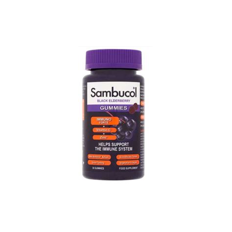 named sambucol immuno forte 30 gummies la scienza della salute