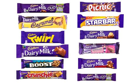 12 Cadbury Chocolate Selection Groupon