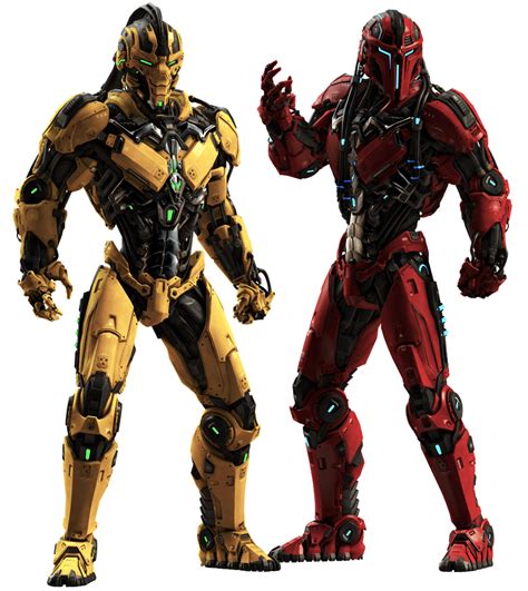 Cyrax And Sektor By Vindicutie On Deviantart Game Character Design