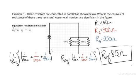 How To Calculate The Equivalent Resistance In A Parallel Circuit