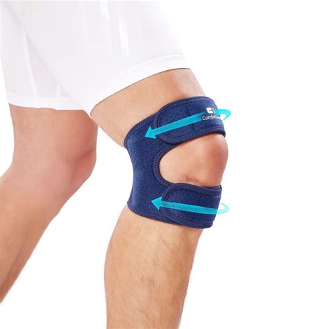 Comforband Dual Strap Knee Patella Brace For Knee Pain Relief Runner S