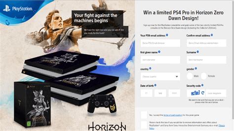Sweepstakes Reveals First Limited Editions For Ps4 Pro