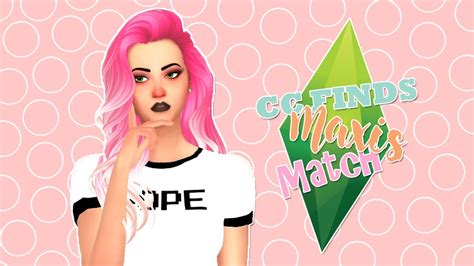 Best Cc Finds Sims 4 Maxis Match Custom Content Haul Youtube