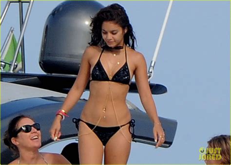 Vanessa Hudgens Bikini Boating Babe In Italy Photo Bikini