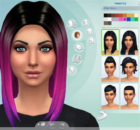 Hair Non Default Ombre Hair The Sims 4 Forum Mods Sims Community