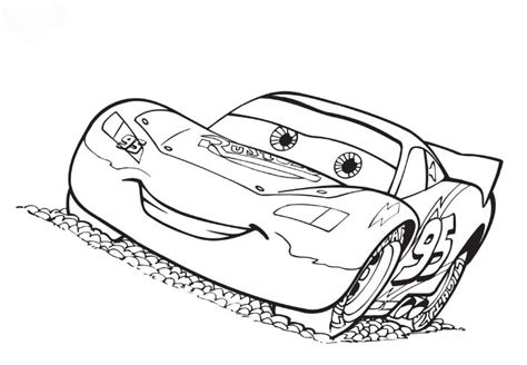 If you like challenging coloring pages this free lightening mcqueen coloring page is waiting for you to fill him in with colorful detail. DREAM WALLPAPER: Lightning McQueen
