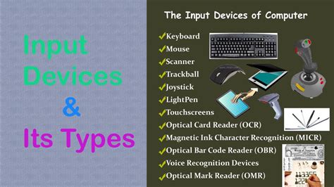 Input Devices Types Of Input Devices Youtube