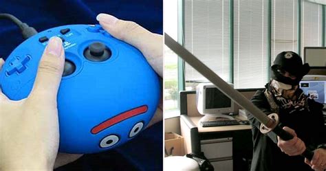 Ranked The 10 Weirdest Video Game Controllers Ever