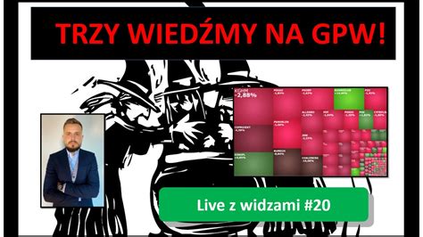 Krach Na Gpw W Dniu Trzech Wied M Analiza Rynk W Live Z Inwestorami