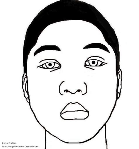 Face Drawing Outline Girl Face Clipart Black And White Bodenswasuee