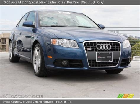 Ocean Blue Pearl Effect - 2008 Audi A4 2.0T Special ...