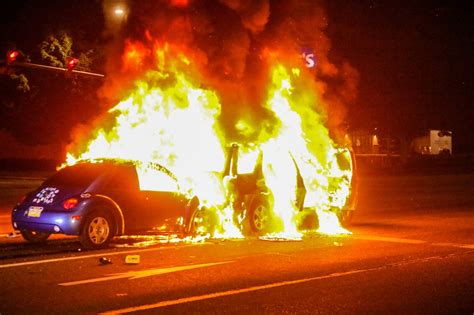 By covering them in petrol? Fire destroys 2 vehicles after crash on Route 145 (PHOTOS ...