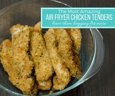 These air fryer chicken recipes are going to totally revamp your family dinners. The BEST Air Fryer Chicken Tenders Recipe - Easy, Delicious, FAST!