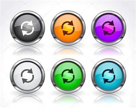 Buttons For Web Vector Stock Vector Image By ©romrash 5272570