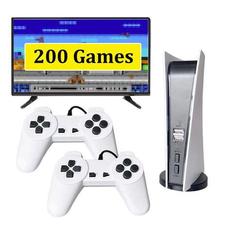 Buy Game Station 5 Usb Wired Video Game Console With 200 Classic Games