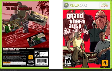 Viewing Full Size Grand Theft Auto San Andreas Box Cover