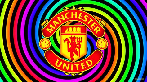 Download Soccer Emblem Logo Manchester United Fc Sports Hd Wallpaper