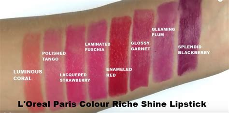 L Oreal Paris Colour Riche Shine Lipstick Reviews Makeupalley