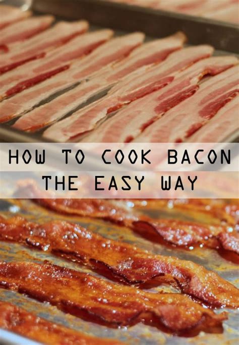Baking bacon results in perfectly cooked bacon, every time! Oven Bacon Recipe - The No-Mess Way to Cook Bacon