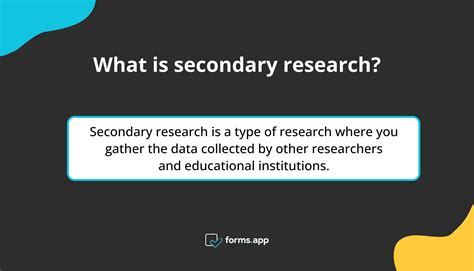 What Is Secondary Research Definition Methods And Examples Formsapp