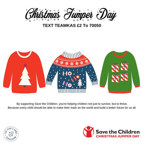 12 days of christmas jumpers | christmas jumper day. Christmas Jumper Day for Save the Children - Kings Arms ...