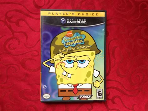 Spongebob Squarepants Battle For Bikini Bottom Nintendo Gamecube 2003
