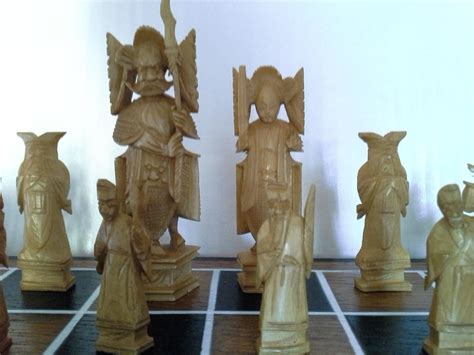 Hand Carved Ivory Chess Set Instappraisal
