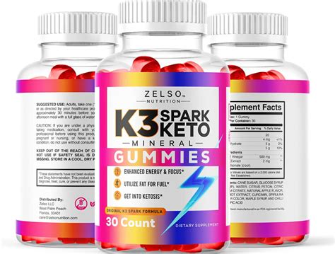 K3 Spark Keto Mineral Gummies New York Ny