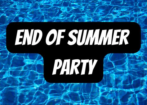 End Of Summer Party — Kalamazoo Public Library